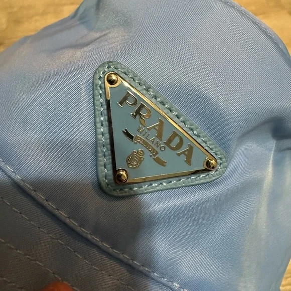 Prada Blue Bucket Hat